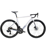 Basso SV Super Record 13x wireless road bike with Campagnolo disc brakes, sleek frame and high-performance cycling design.