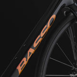 Basso Venta R 105 12-speed microtech road bike showcasing sleek frame, drop handlebars, and high-performance Italian craftsmanship.