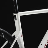 Basso Venta R 105 12-speed microtech road bike with lightweight frame and sleek design, showcasing Italian craftsmanship.