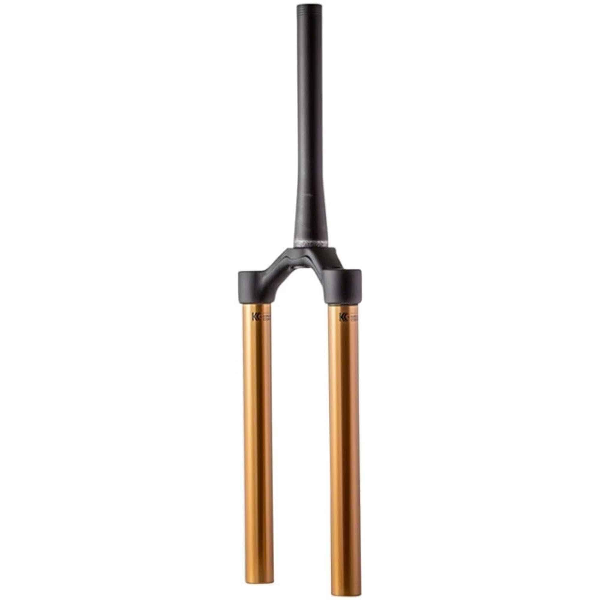 Fox 38 Kashima suspension fork with 180mm travel, 15x110mm axle, tapered 58mm stanchions, mountain biking component.