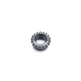 Fox Axle Nut 15QR with 8° chamfer for forks, bike component designed for secure wheel attachment and compatibility.