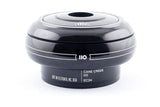 Cane Creek 110 IS41/28.6 black headset with sealed bearings and split-lip seal, designed for bicycle component installation.