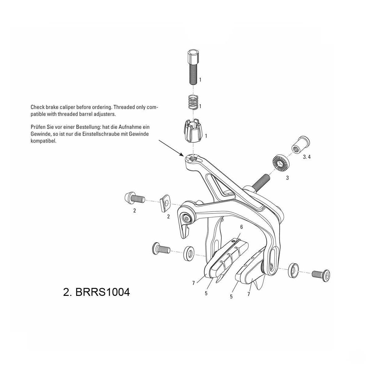 Sram Spare - Rim Brake Cable Clamp Bolt Rival/09 Force, Qty 1: | Swinnerton Cycles