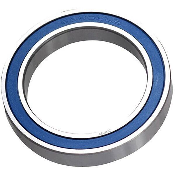 M Part ceramic bearing 6806 LLB for bicycle wheels and hubs, showing the 30x42x7 size and sleek ceramic finish.