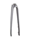 Trek Emonda SL7 carbon fork for road racing bikes, lightweight and aerodynamic bike component with sleek black finish.