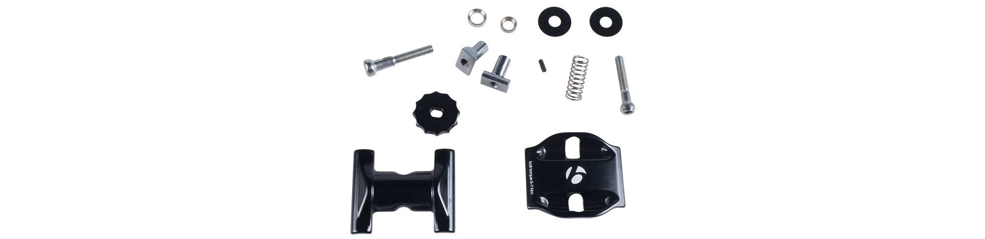 Trek Bontrager 2014 Speed Concept seatpost head rebuild kit in black, replacement component for bike seatpost assembly.