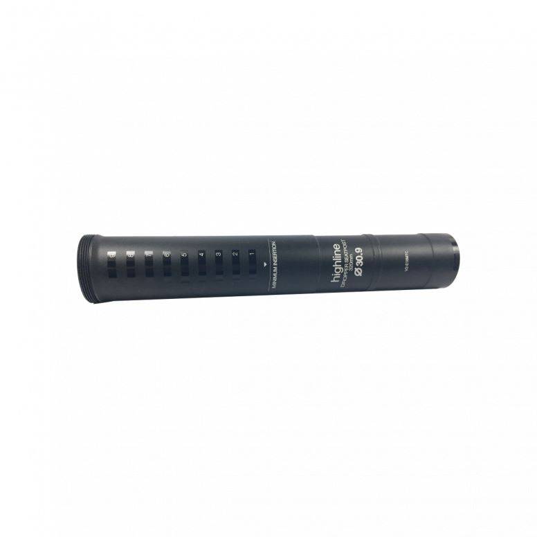 Crankbrothers Highline 2-Keyway v2 dropper seatpost with 30.9mm diameter and 100mm travel, component for mountain bikes.