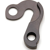 Wheels Manufacturing CNC anodized replaceable rear derailleur hanger dropout for bike components, shown in a close-up image.