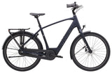 Trek District+ 1 2025 electric hybrid bike for urban commuting and eco-friendly riding, shown with sleek frame and city-ready design.