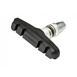 SwissStop Viking Pro Original Black brake pads for cantilever and V-brakes, shown in close-up view.