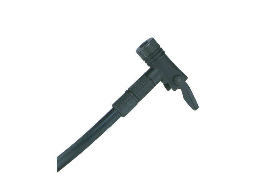 Topeak Spare Head and Hose Replacement Kit for Turbo Morph Digital Pump, black accessories for pump maintenance.