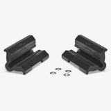 Park Tool 468G clamp covers for PCS workstands, featuring double cable reliefs, designed for workshop bicycle repair stands.