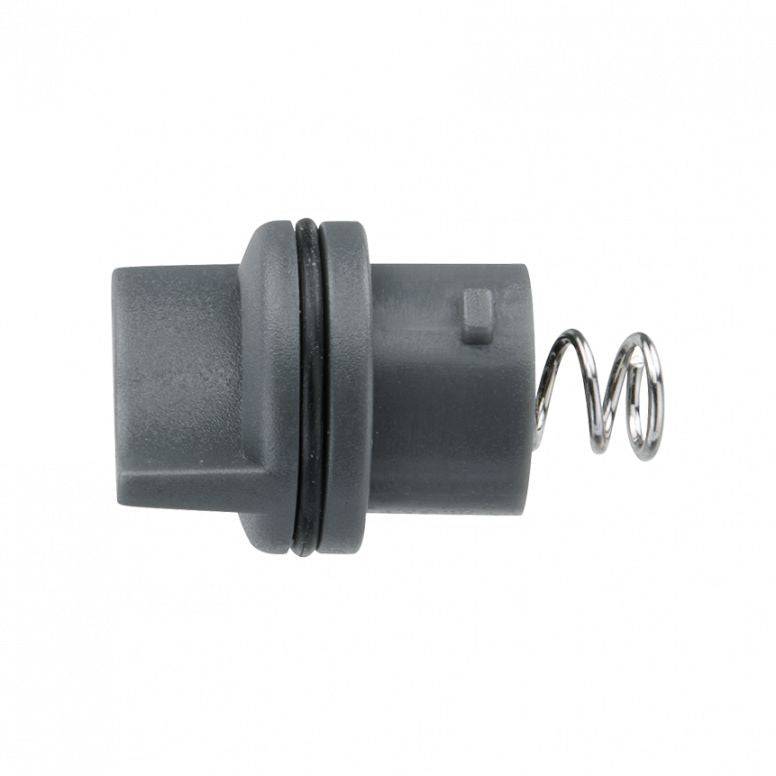 Topeak battery cover for D-Torq Wrench DX in grey, protective replacement case for workshop use.