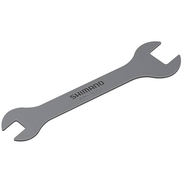 Shimano Workshop cone spanner in hardened steel, 28x18mm, designed for XTR M976 hub maintenance and adjustments.