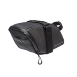 Blackburn Grid Large 1.9L bike seat bag with reflective safety features and weather-resistant zipper for cycling accessories.