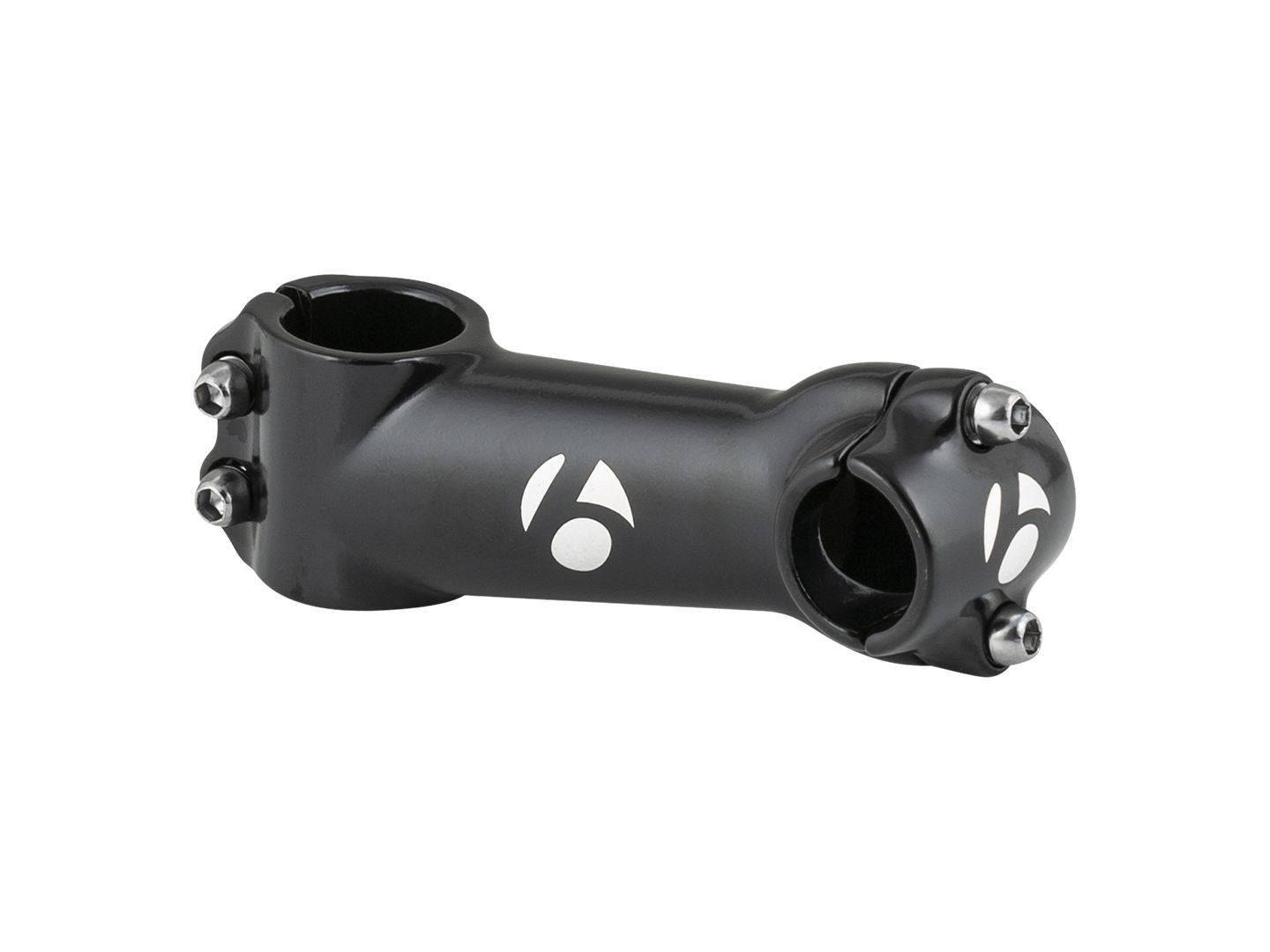 Bontrager Approved 10 Degree 110mm bike stem for road and mountain bikes, showing the component with branding and mounting area.