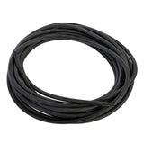 Gusset Components cable silencer for brake and gear cables, reducing noise, shown on workshop table with cable sleeves.