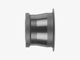 Black Bontrager Ratchet EXP MTB rear drive side 12mm end cap with 148mm OLD for bike components.