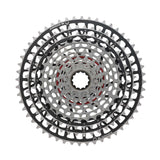 SRAM XS-1299 T-Type Eagle 12-speed cassette with 10-52T gear range for XD driver, bicycle component, close-up view