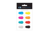Crankbrothers Highline Traction Pads Rainbow thumb grip replacement for Highline remote remote control components.