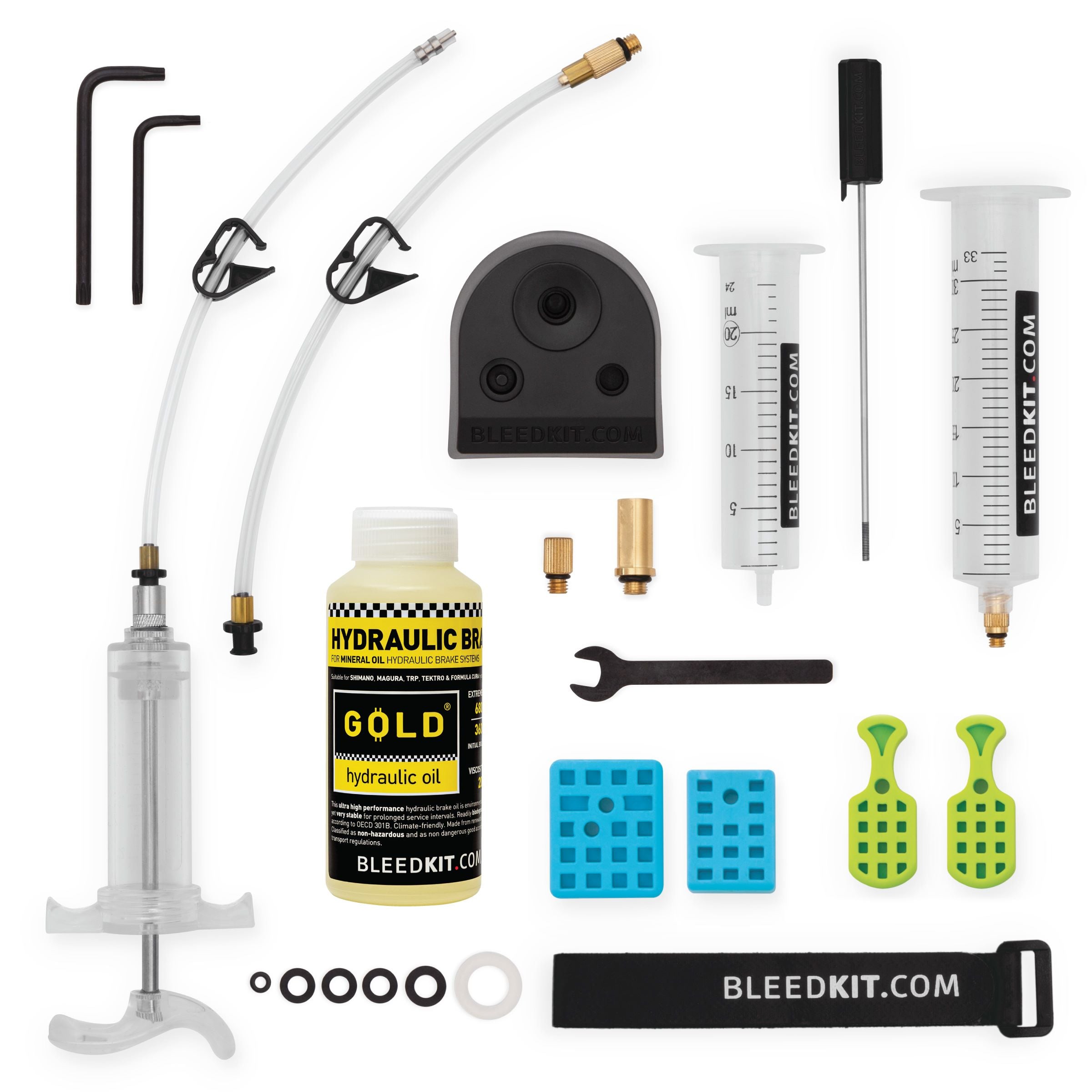 Bleedkit Master Workshop Master Gold (Inc Fluid): | Swinnerton Cycles