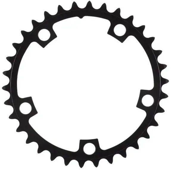 ROTOR Noq Round Ring - 110 Bcd - Single Inner Ring | Swinnerton Cycles