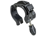 Black Bontrager Ion Hard-Mount 35 bracket attached to 31.8-35mm handlebars for cycling accessories.