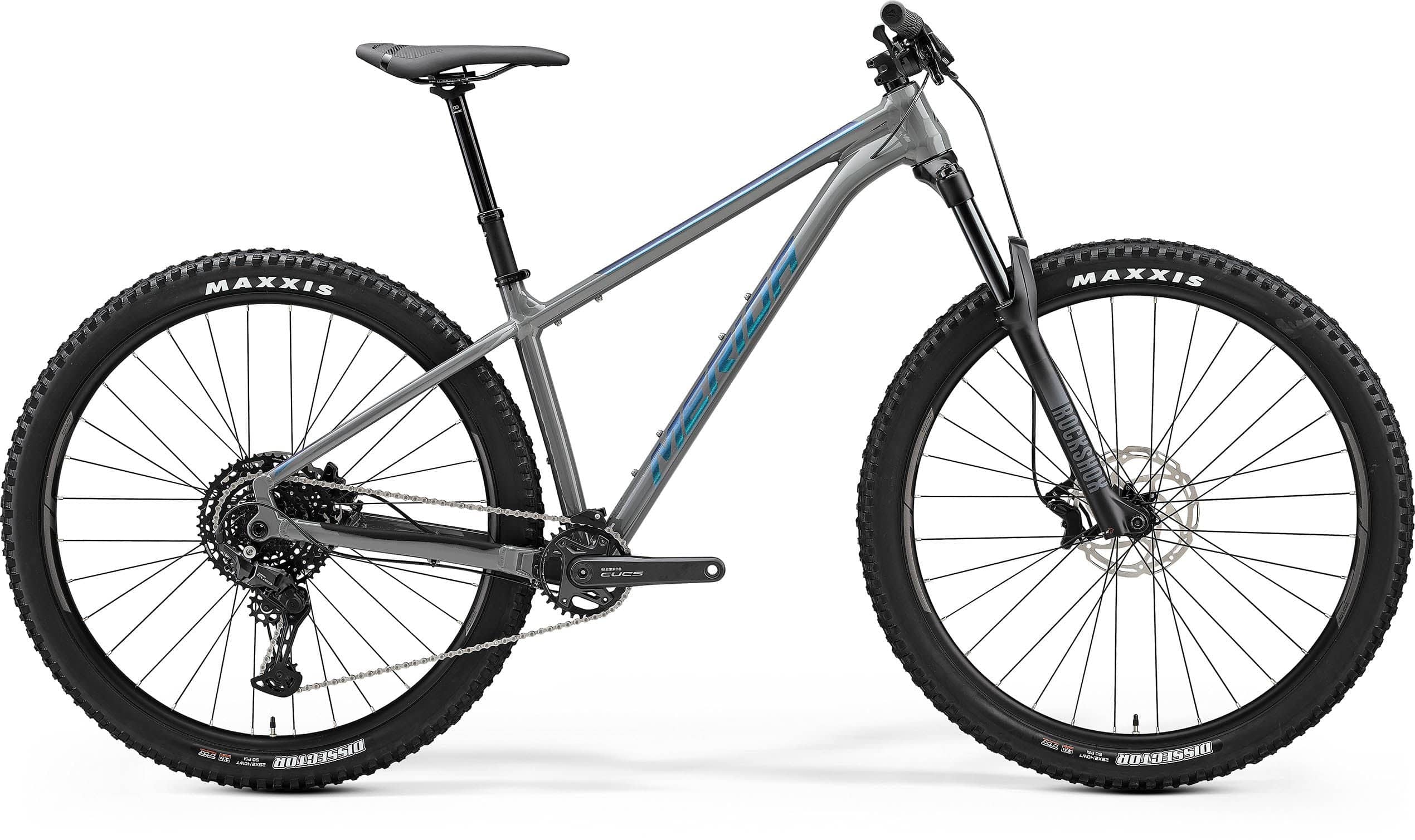 Merida Big Trail 500 - Grey/Blue - MY24 Mountain Bike | Swinnerton Cycles