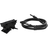 Thule 978500 high-grade lock with Abus cable for Epos and Easy Fold 3 bike racks, showcasing secure locking accessories.