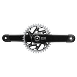 Sram Crankset Xxsl Eagle Q168 55Mm Chainline Dub Black 34T T-Type (Bb Not Included) 2023 | Swinnerton Cycles