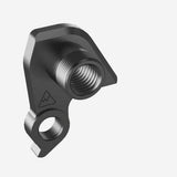 Wheels Manufacturing CNC machined replaceable derailleur hanger dropout for bike components, showcasing precision metalwork.