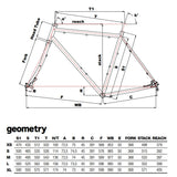 Cinelli Vigorelli Steel Red Track Frame