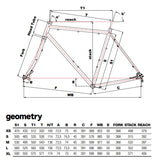 Cinelli Vigorelli Steel Red Track Frame