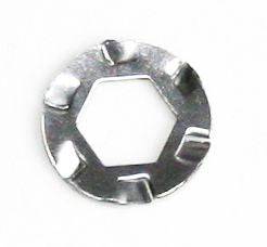 PITLOCK M5 Spring Washer pack of 5, secure lock system accessories, durable metal washers for reliable locking security.