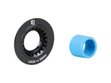 TQ HPR lock ring set in black for e-bike motors, showing secure locking mechanism and one-size fitment with 50Nm torque.