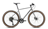 Genesis Croix de Fer 20 Flat Bar Gravel Bike 2026 with Shimano 1x11-speed drivetrain and hydraulic disc brakes, shown from side view.