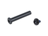 Trek rear shock pin-to-trunnion 16mm upper mount kit in black hardware, component for mountain bike suspension.