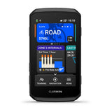 Garmin Edge 1060 cycling computer accessories, showing mounted device with screen display and connection ports.