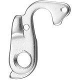 Durable aluminium M Part Trek Gear Hanger for bike frame protection, shown mounted on a bicycle component.