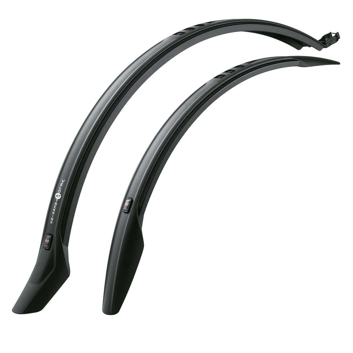 SKS Velo mudguard set for 26 and 28-inch bikes, fits 47-65mm tires, includes front and rear wheel fenders for bike accessories