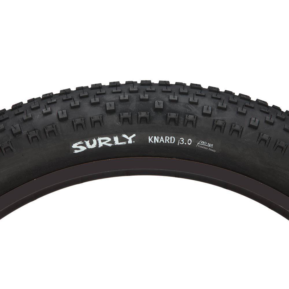 Surly Knard 29+ TLR tubeless ready trail tyre with knobby tread and versatile grip, designed for fast rolling mountain biking.