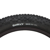 Surly Knard 29+ TLR tubeless ready trail tyre with knobby tread and versatile grip, designed for fast rolling mountain biking.