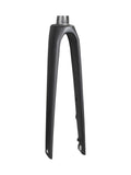 Trek Madone speed forks replacement for road bike, showcasing the lightweight aluminum component with precise steering features.