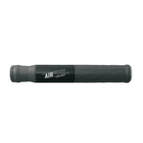SKS Airflex Explorer Mini Bike Pump showing compact design and valve head for AV and SV valves, capable of 5 bar inflation.