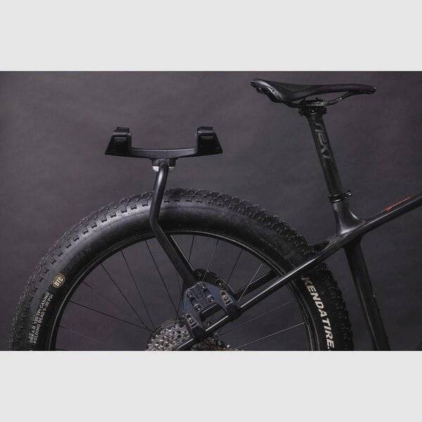 Aeroe Spider Fat Rack accessory for fat bikes and e-bikes, featuring a modular cradle system for secure bike transport.