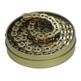 Gusset Components Bling Slink 1/8" transmission chain with durable links, designed for high-performance bicycle gearing systems.