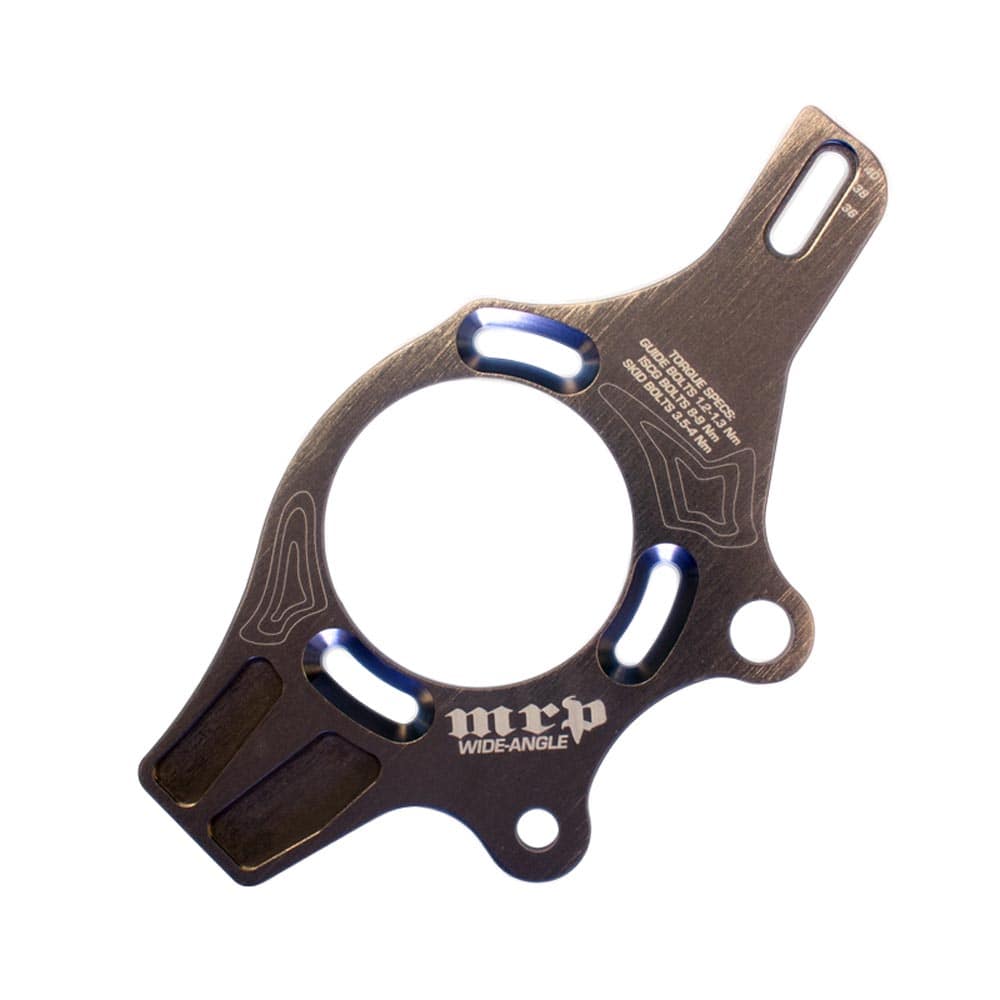 MRP G3/G4 Boomerang chain device for bike transmission, shown in black with sleek design and mounting hardware.
