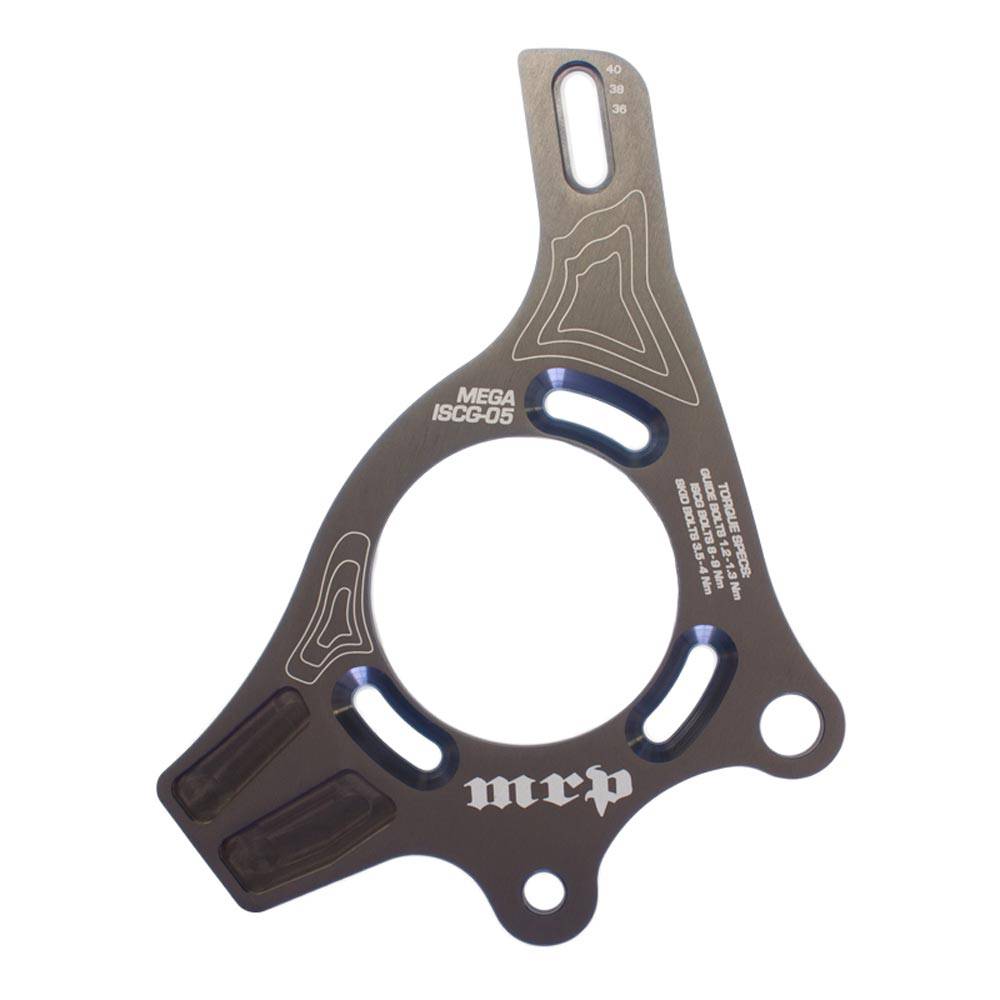 MRP G3/G4 Boomerang bike chain device component for transmission systems, shown in black with branding details.