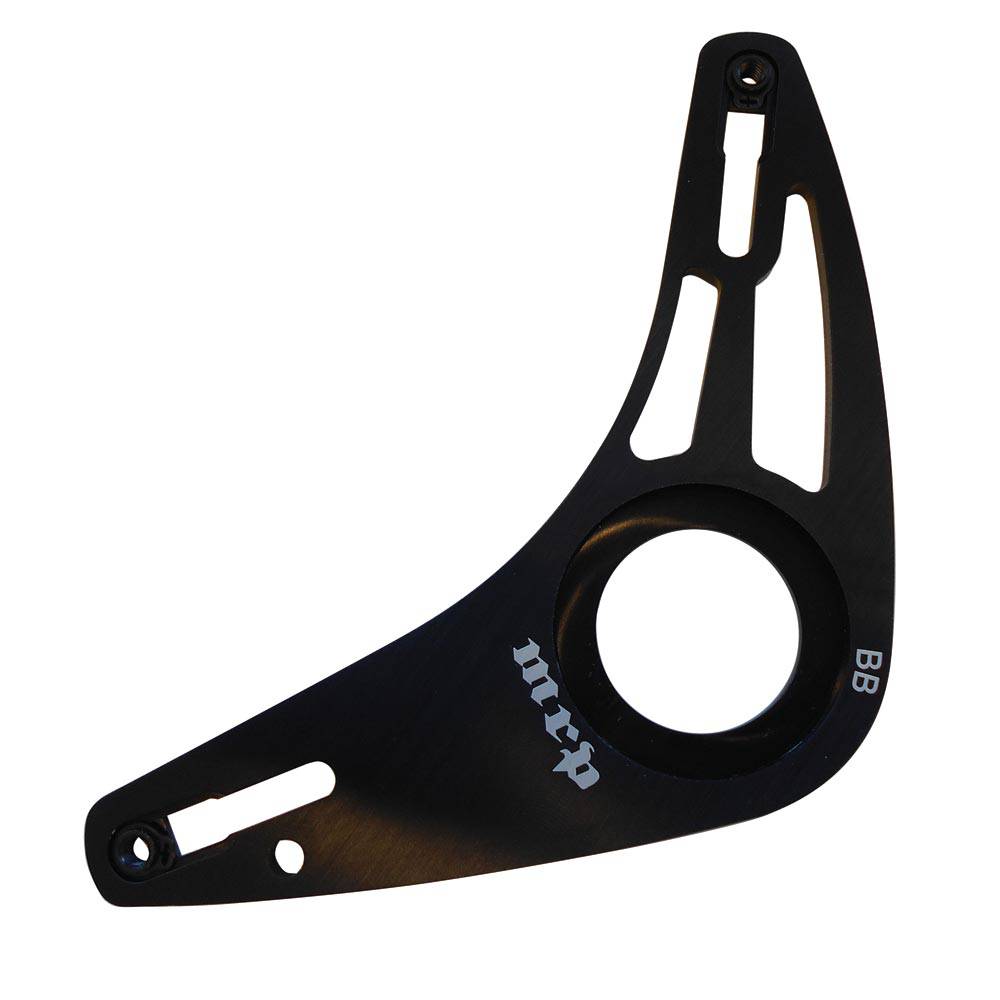 MRP S4 backplate chain device replacement for bike transmission, showcasing the durable component with mounting hardware.