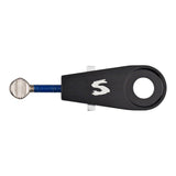 Surly Snuggnut CNC-machined rear wheel tensioner for 12mm dropouts, bicycle components for precise wheel alignment.